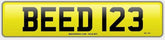 Numberplate - Car - Rear - 20.5x4.75
