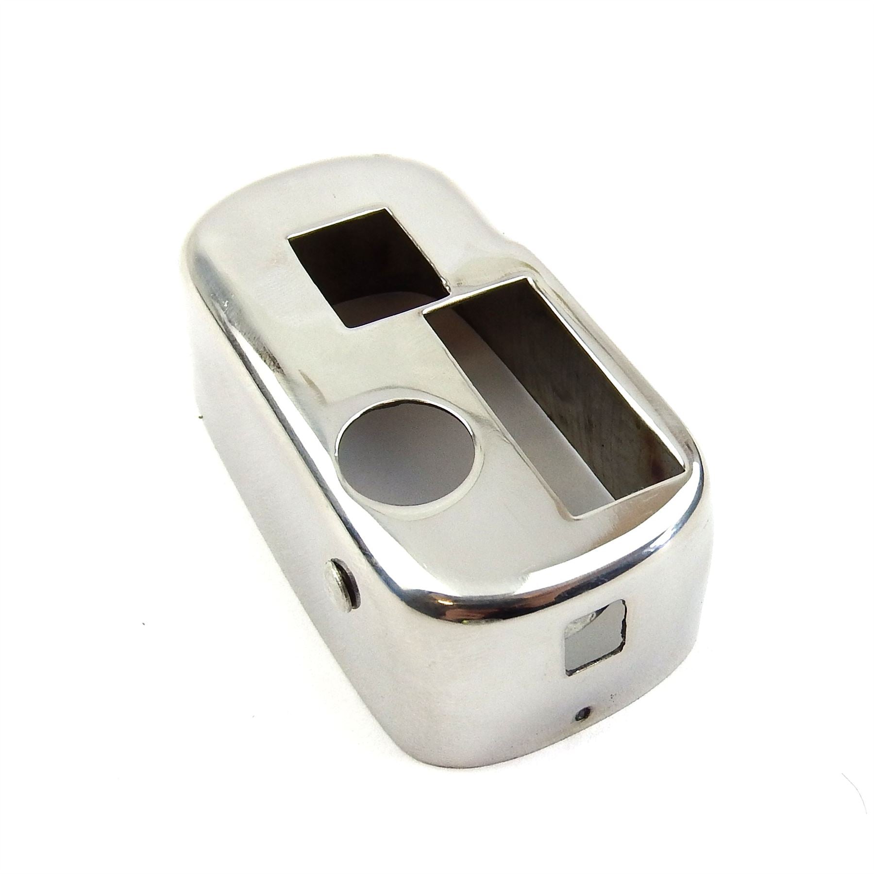 Vespa V90 V100 Super Rally Primavera VBB Light/Horn Switch Cover - Stainless Steel