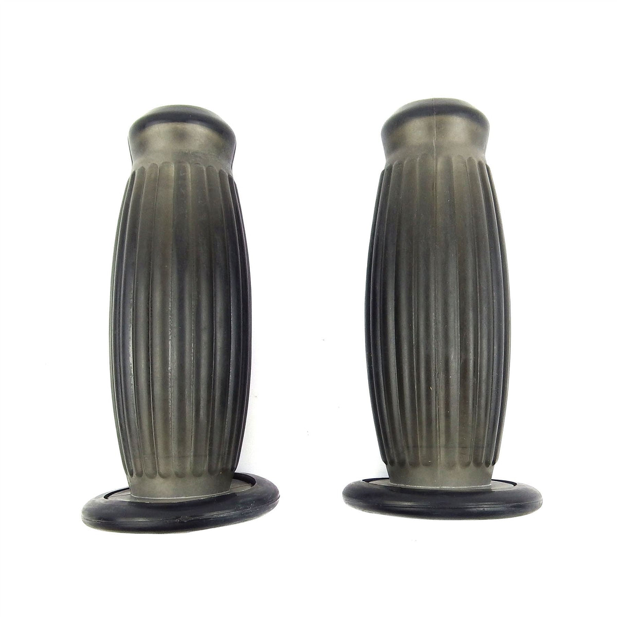 Lambretta Series 2 Li TV Balloon Grips Dot Type 27mm Smoked