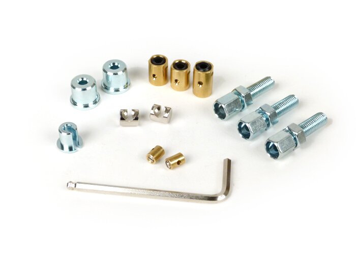 Lambretta Series 2-3 Li GP SX TV BGM Original Adjuster Screw & Trunnion Set