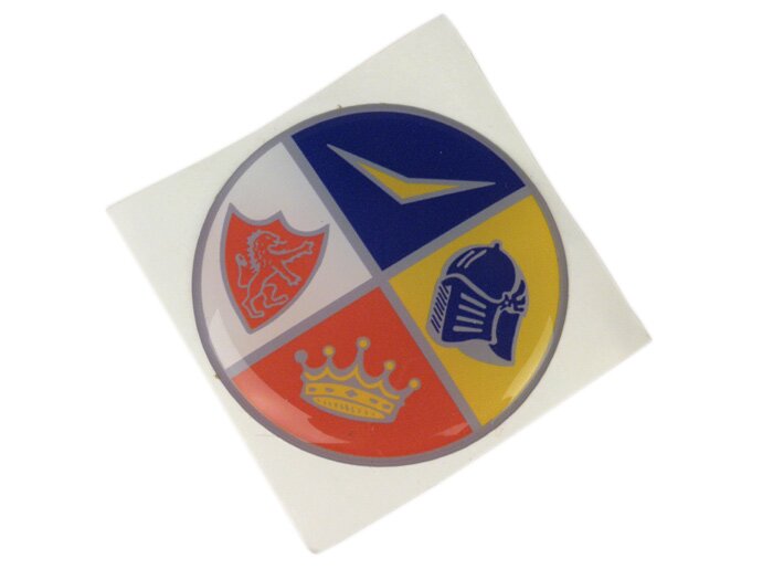 Vespa 1954-1959 Fork Link Cover Badge 4 Colours FA Italia