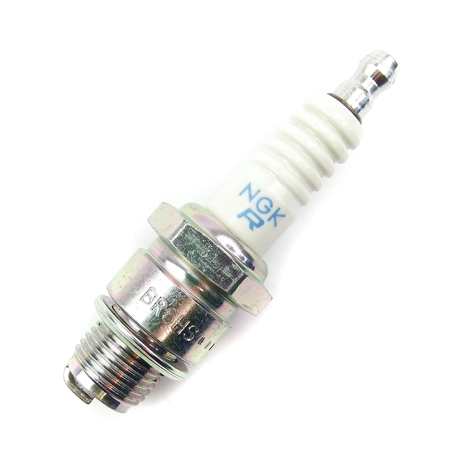 NGK BR4HS Suppressed Spark Plug – 14mm, 12.7mm Short Thread, 3322 – Made In Japan