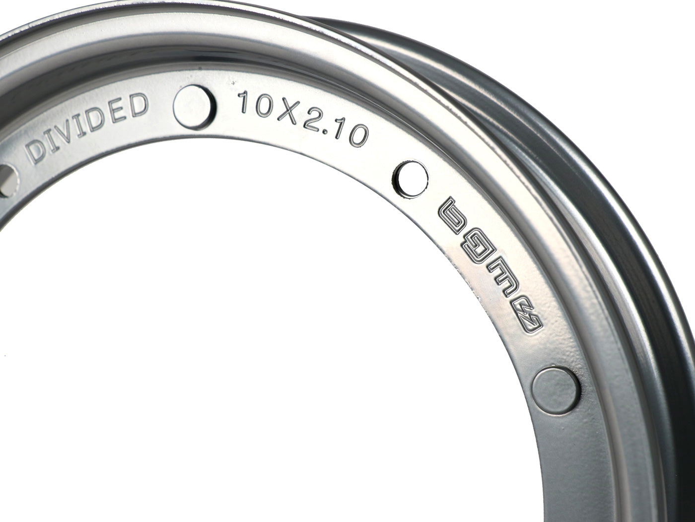 Vespa PX T5 Rally Super Sprint V50 PK 10" 2.1 BGM Wheel Rim - Silver Grey
