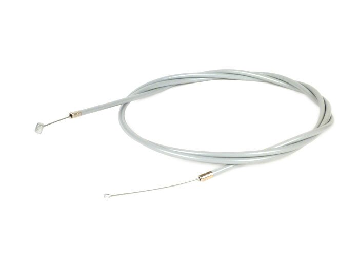 Vespa P125X P150X P200E PKXL (-1984) BGM Original Complete Throttle Cable - Grey