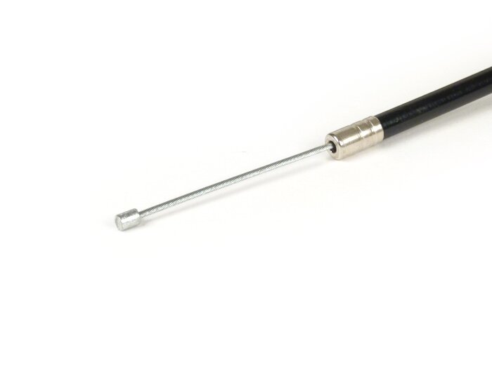Vespa P125X P150X P200E PKXL (-1984) BGM Original Complete Throttle Cable - Black