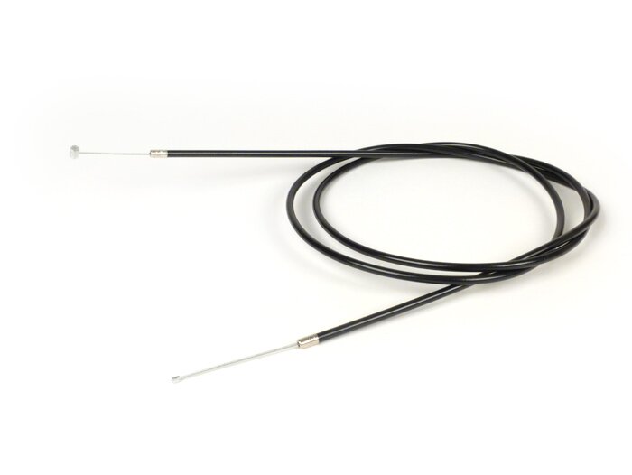 Vespa P125X P150X P200E PKXL (-1984) BGM Original Complete Throttle Cable - Black