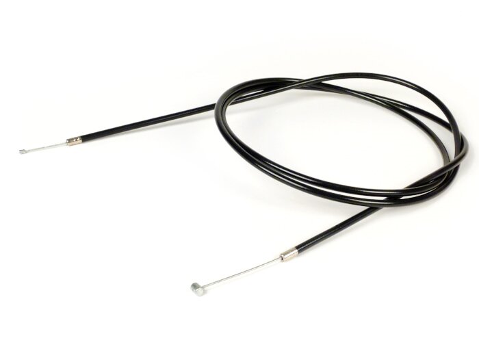 Vespa PX EFL (1984-) BGM Original Complete Throttle Cable - Black