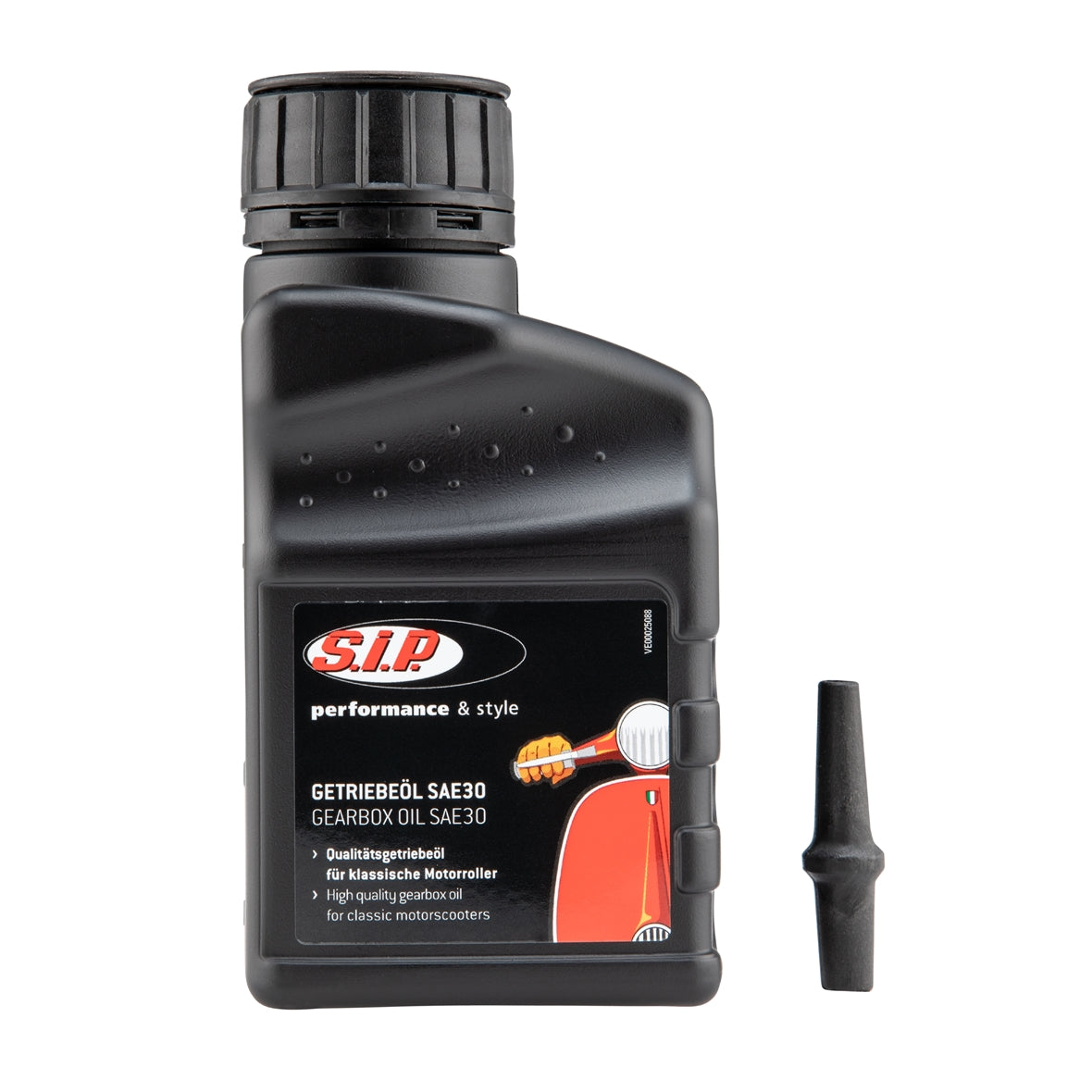 Vespa SAE30 SIP Formula Gearbox Oil 250ml with Filler Tube