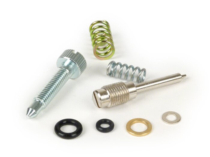 Dellorto PHBL PHBH 22 24 25 26 28 30 Fuel/air mixture screw and throttle valve adjuster screw set