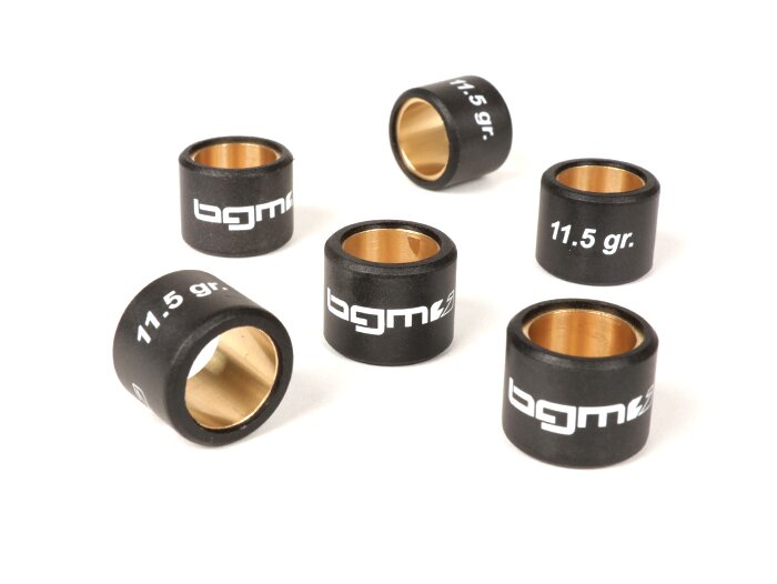 BGM Original Variator Roller Weights - 21x17mm - 11.5g