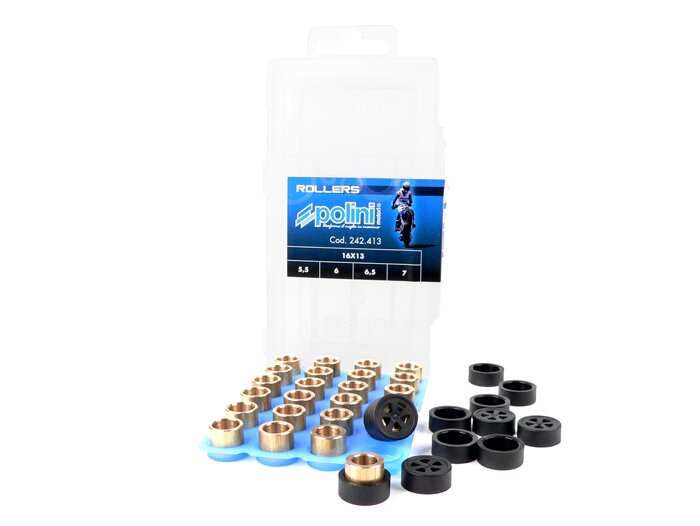 POLINI Premium Variator Roller Set 16x13mm- 5.5-6.0-6.5-7.0g