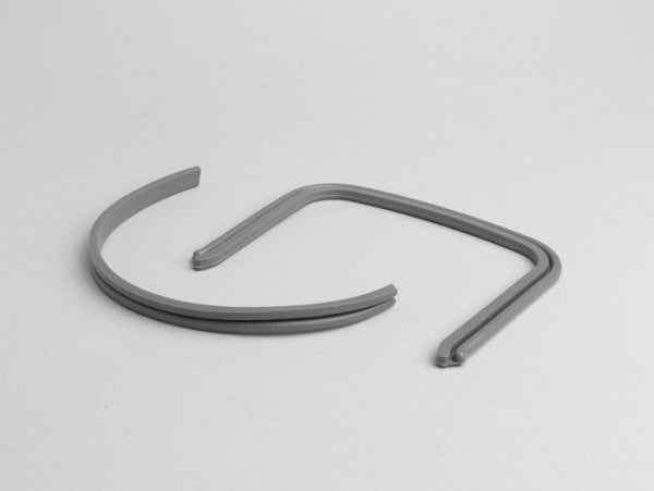 Lambretta Series 1-2 Li TV Bridge Piece Rubbers Grey - Casa Lambretta