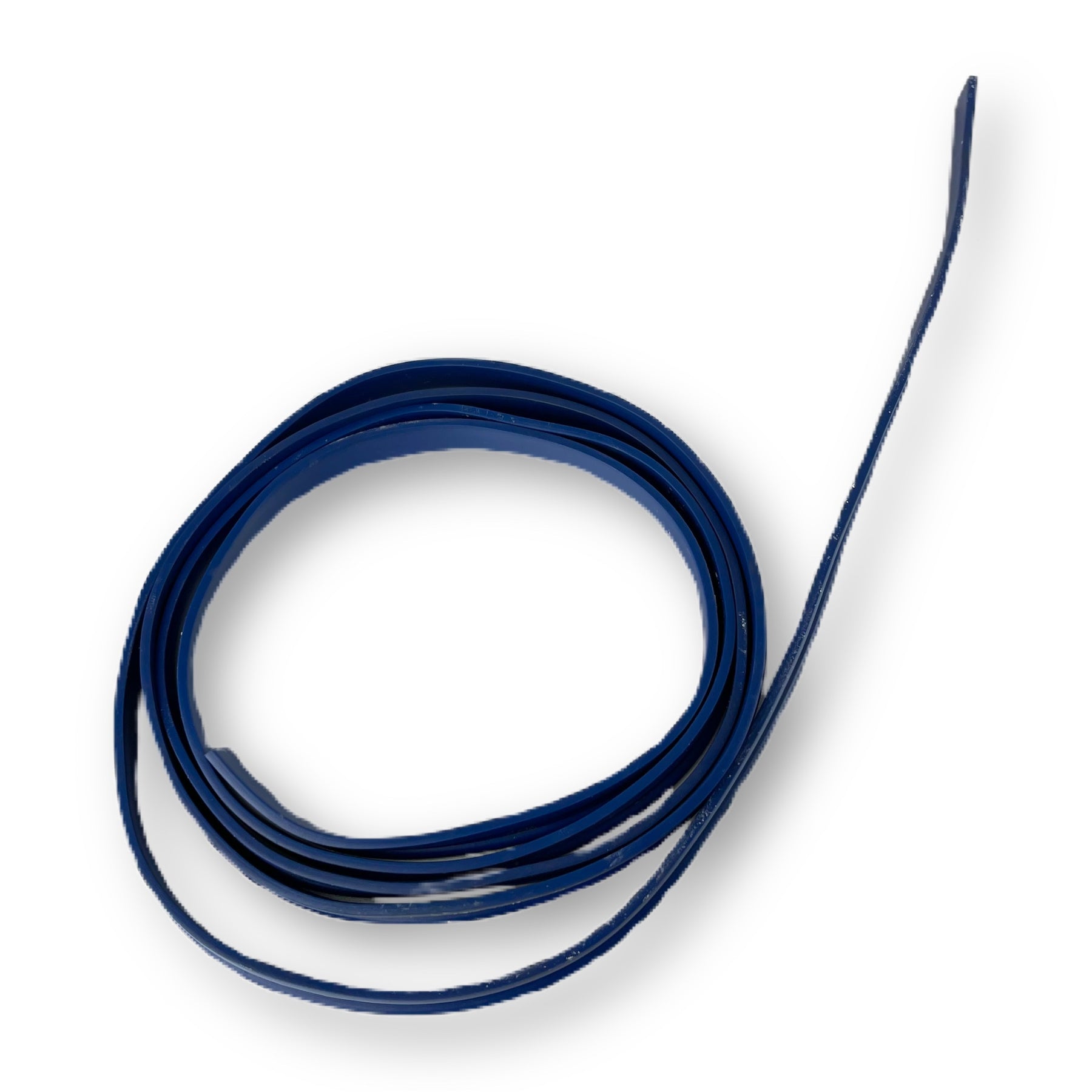 Lambretta Series 2 Li TV Horncast to Front Mudguard Rubber Set - Blue
