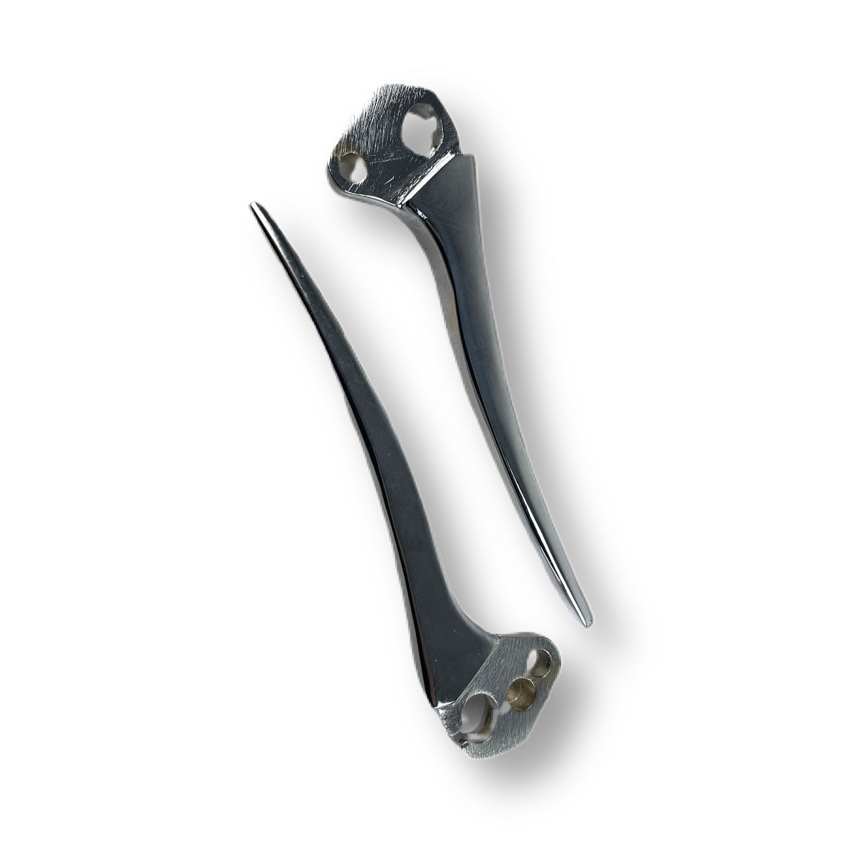 Lambretta Series 3 Li GP SX TV Handlebar Levers - Pointed - Chrome