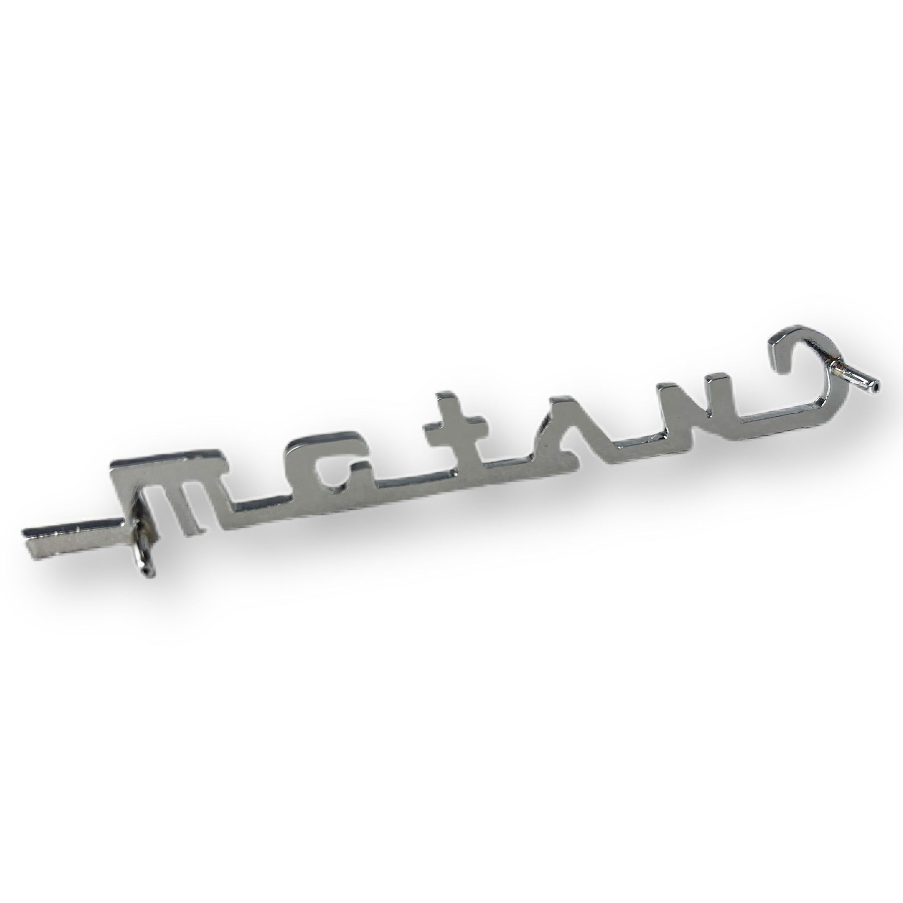 Vespa Lambretta Custom Legshield Badge - Chrome