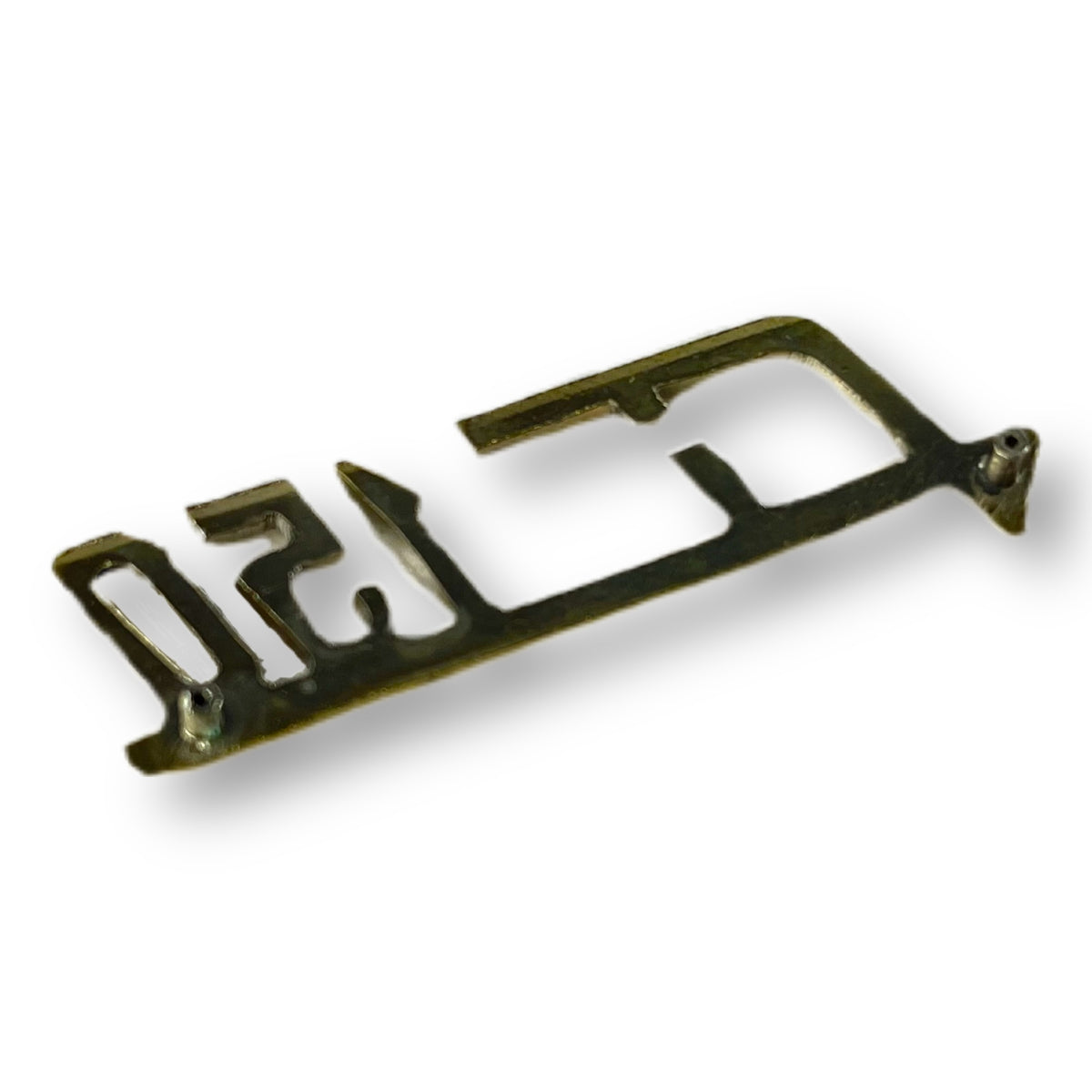 Lambretta Li 150 Legshield Badge - Gold Chrome