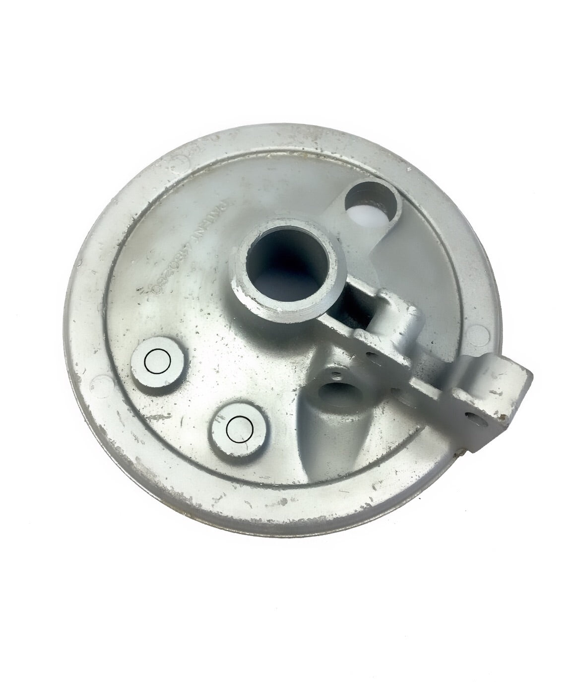 Vespa PX, PE,T5 Front Hub Back Plate Bare