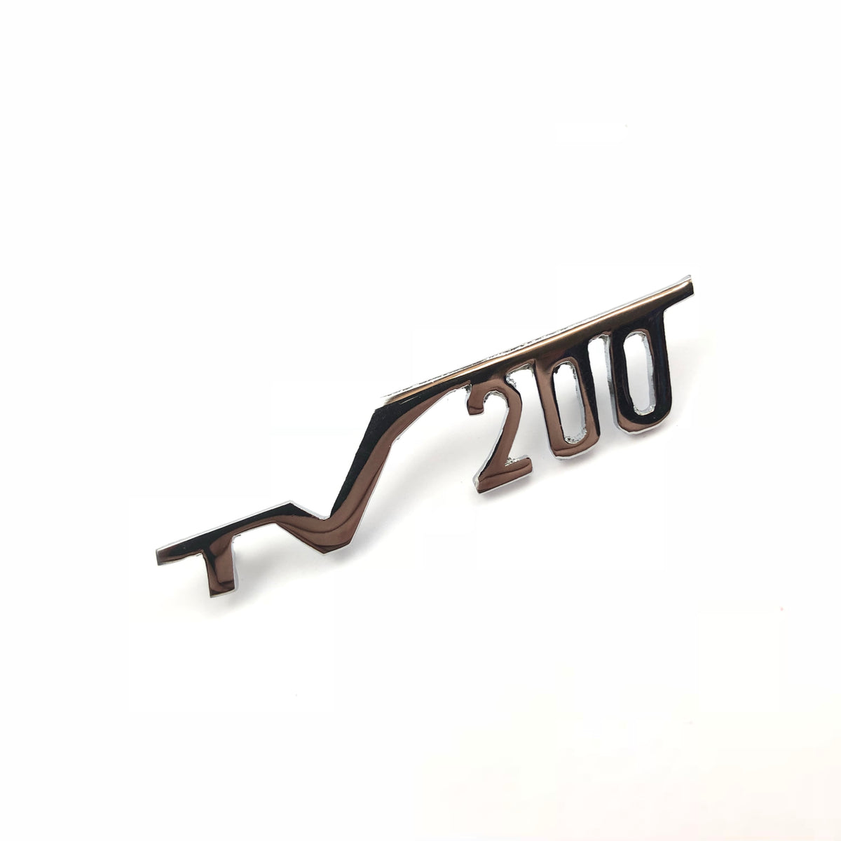 Lambretta TV200 Legshield Badge - Chrome