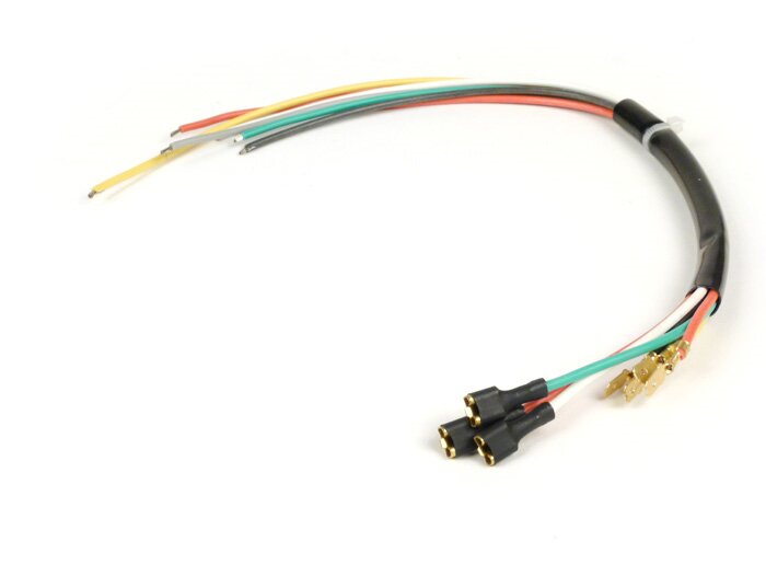Vespa PX (-1984) 7 Wire Stator Plate Wiring - Grey Wire BGM Original