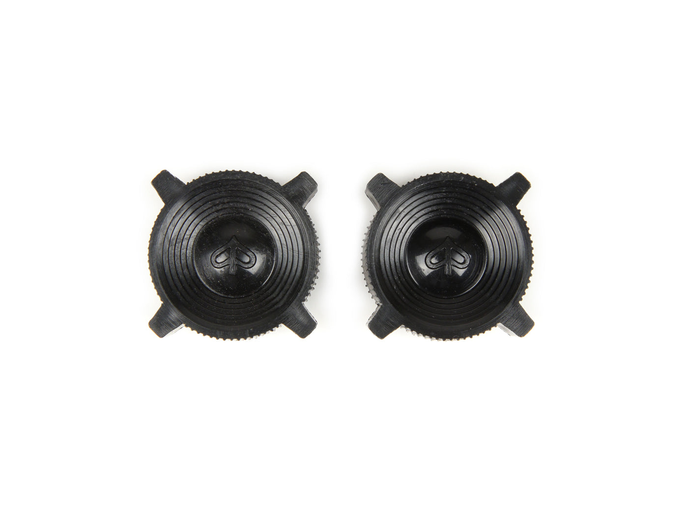 Vespa Cuppini Rear Crash Bar Replacement Plastic Screws - Black - M8