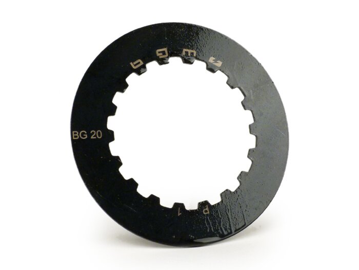 Vespa PX (1995-) BGM PRO Cosa2 Clutch Steel Plate Position 1 (inner plate) - 2.0mm (discs needed: 1 pc)