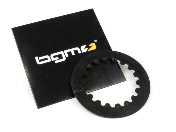 Vespa PX (1995-) BGM PRO Cosa2 Clutch Steel Plate Position 2 with groove - 1.5mm - (discs needed: 1 pc)