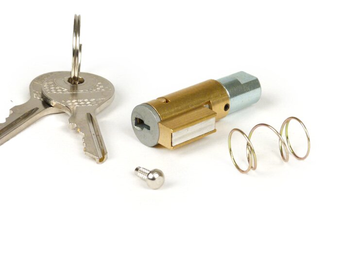 Vespa PX (-1984) V50 V90 V100 Prim ET3 BGM Original Steering Lock - OEM Quality