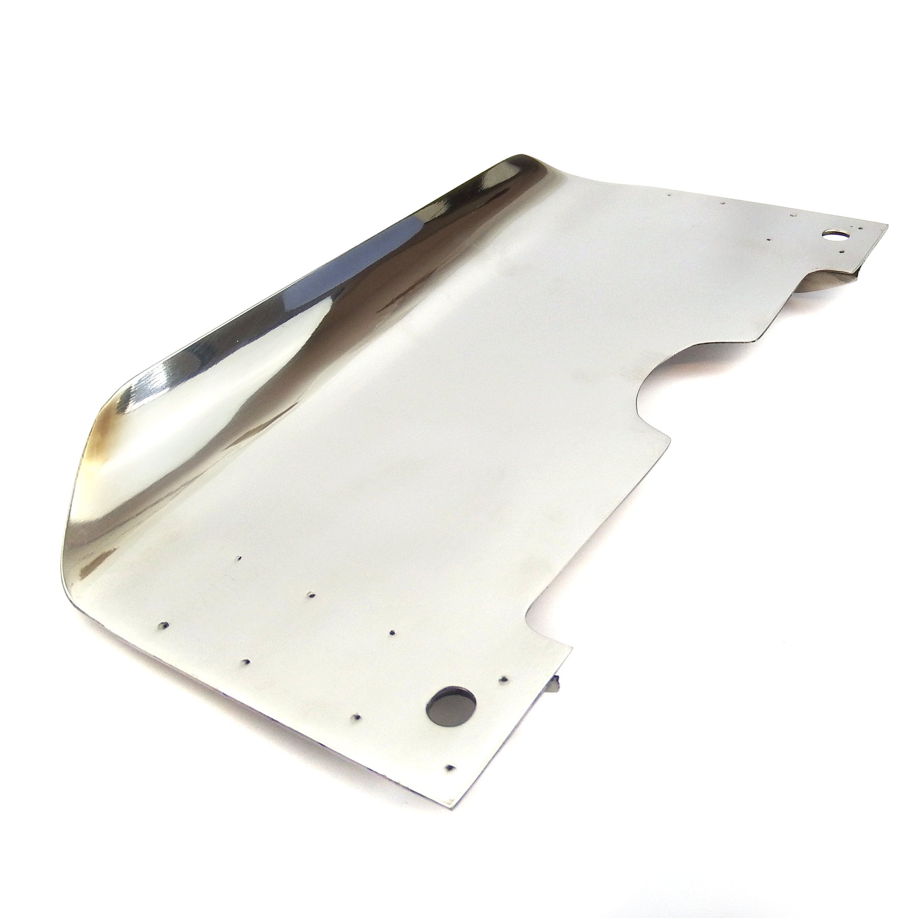 Lambretta Series 3 Li GP SX TV Centre Stand Splash Plate - Stainless Steel