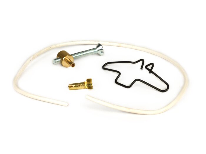 Lambretta Series 3 GP DL Li LIS SX TV GP Headlight Earth Wire & Screw Adjuster Set