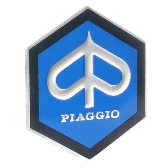 Vespa PX PE Mark 1 P125X P150X P200E Horncover Badge Piaggio Hexagon Shaped 31mm