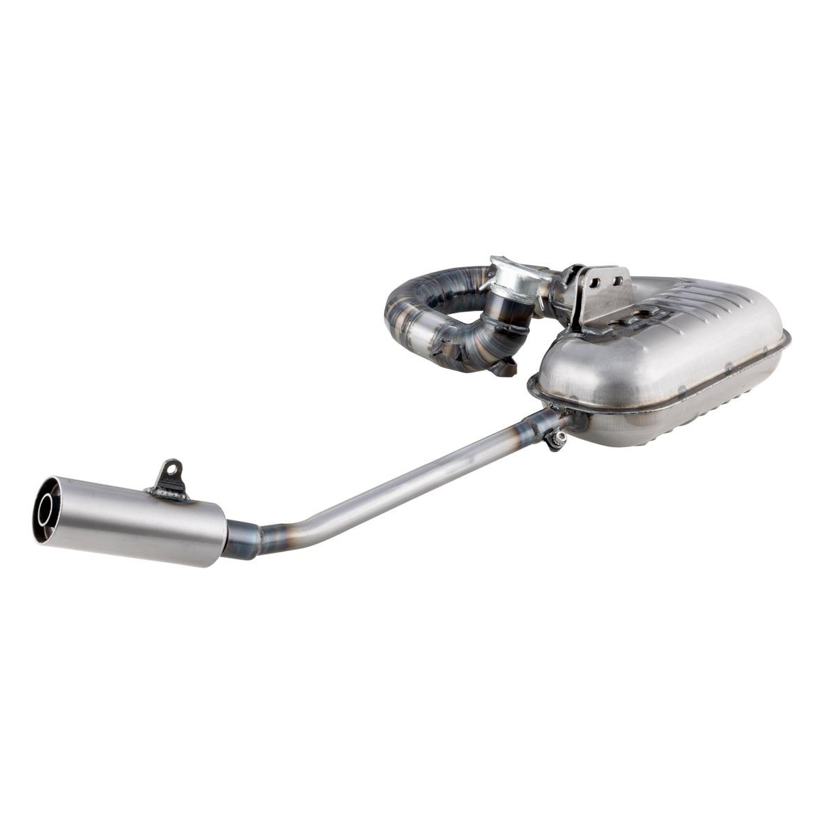 Lambretta Series 2 Li TV Clubsport Silent Clubman Racing Exhaust