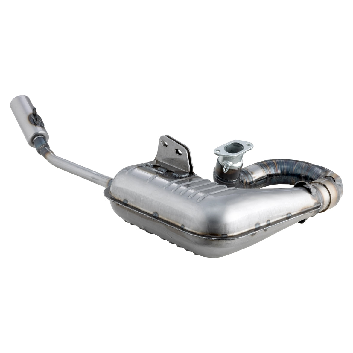 Lambretta Series 2 Li TV Clubsport Silent Clubman Racing Exhaust