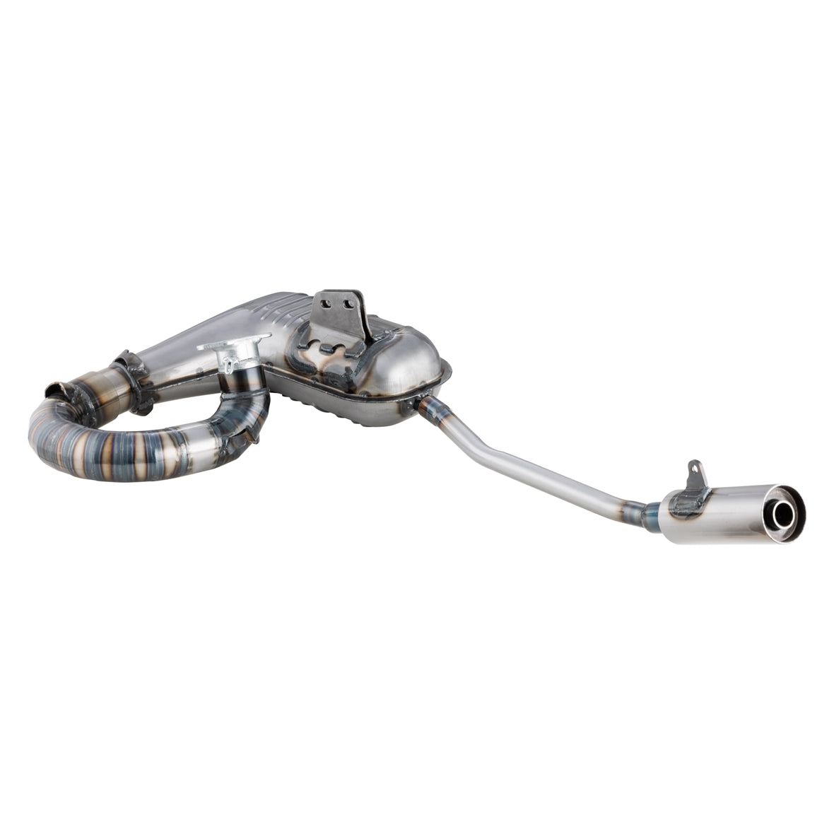 Lambretta Series 2 Li TV SIP Clubsport Silent Clubman Racing Exhaust
