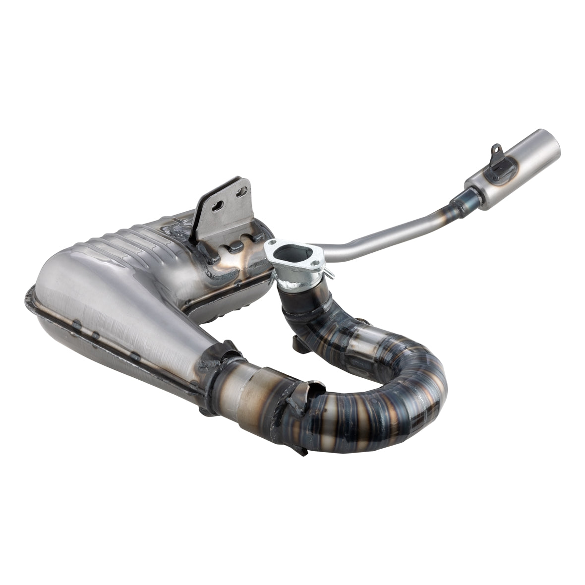 Lambretta Series 2 Li TV SIP Clubsport Silent Clubman Racing Exhaust