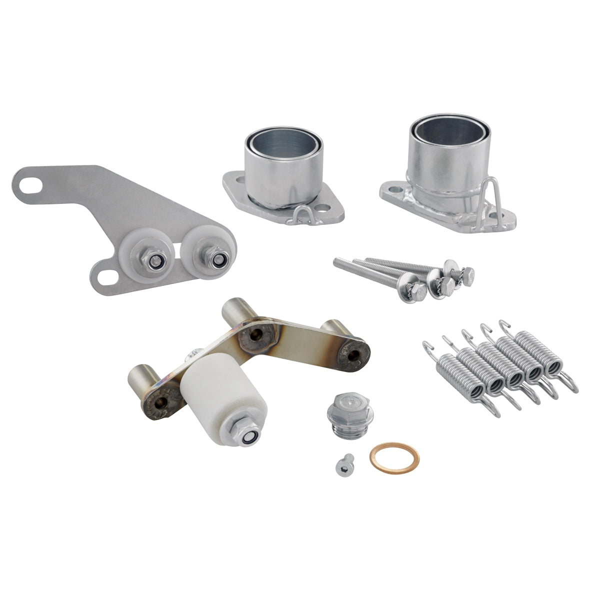 Lambretta Series 2 3 Li GP TV SX SIP Performance NORDSPEED Touring Design Racing Exhaust - Factory Stainless