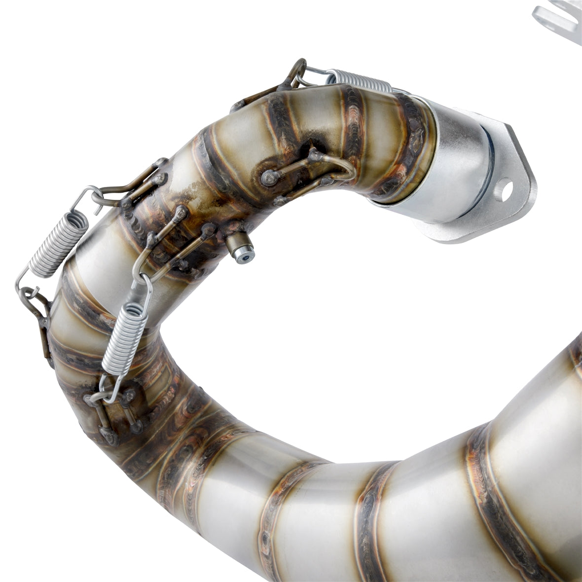 Lambretta Series 2 3 Li GP TV SX SIP Performance NORDSPEED Touring Design Racing Exhaust - Factory Stainless