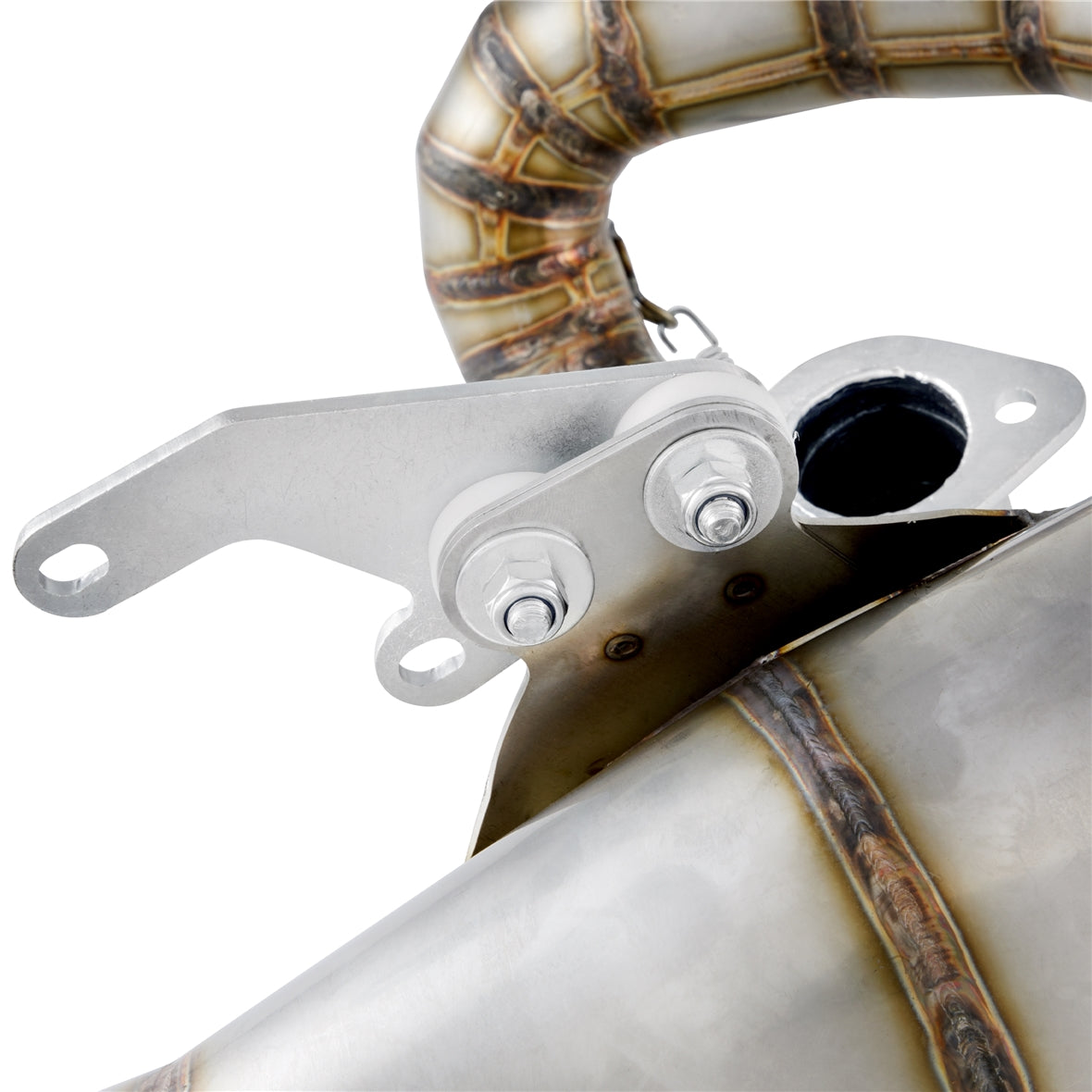Lambretta Series 2 3 Li GP TV SX SIP Performance NORDSPEED Touring Design Racing Exhaust - Factory Stainless