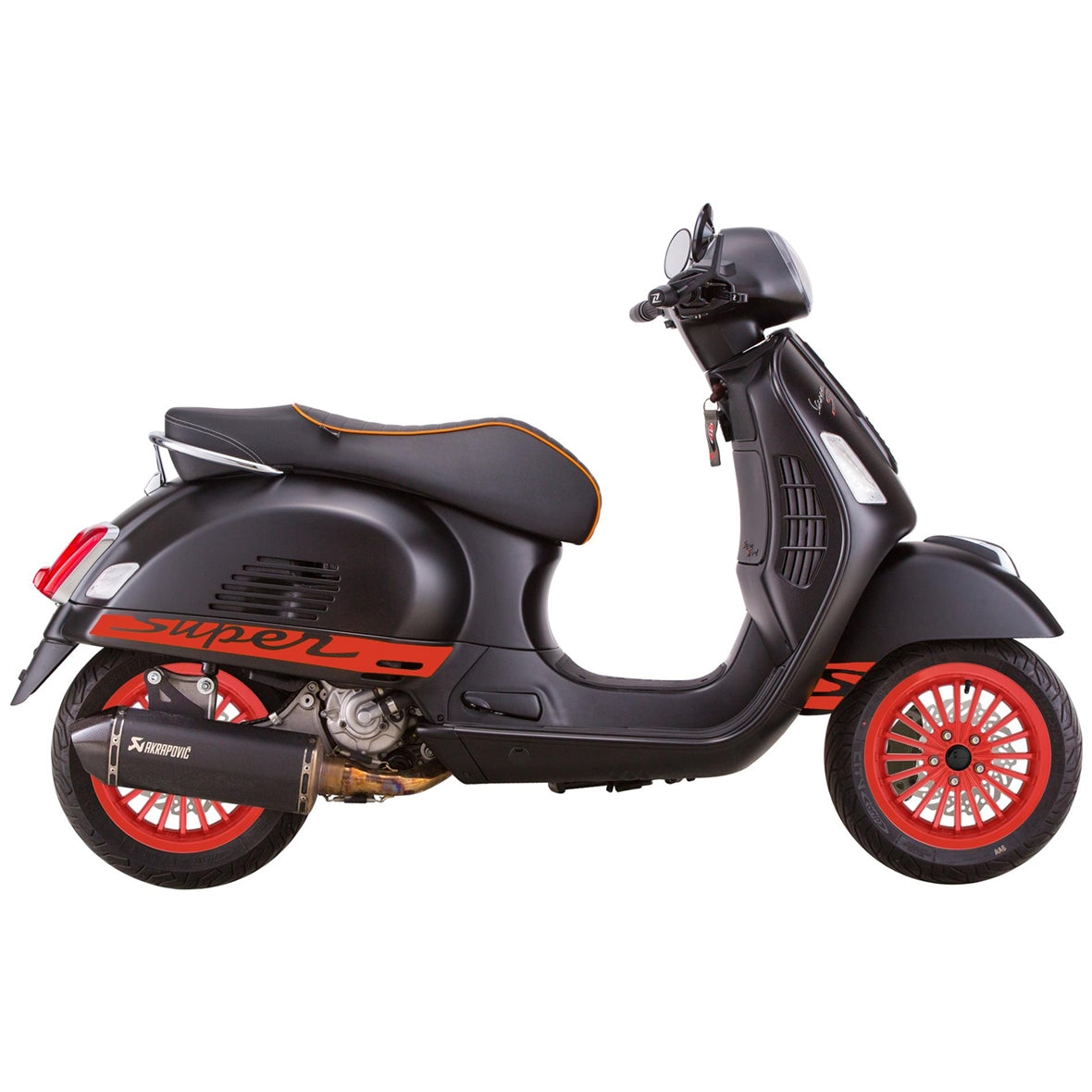 Vespa GTS Super GT GTV L 125-300cc SIP Wheel Rim 3.00 x 12” - Red