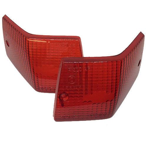 Vespa PX PE T5 LML 125 150 200 Indicator Lenses Set - Red