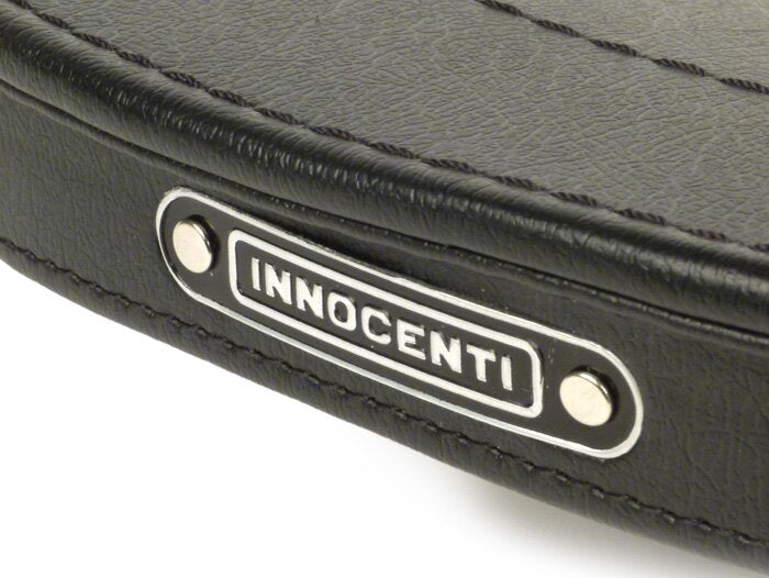 Lambretta C LC D LD Single Seat Cover Front or Rear (Triangular) Black - Casa Lambretta