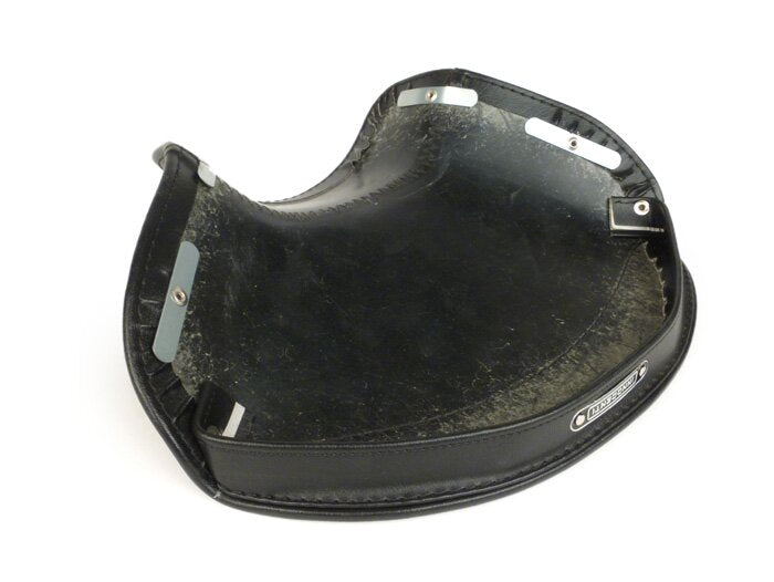 Lambretta C LC D LD Single Seat Cover Front or Rear (Triangular) Black - Casa Lambretta