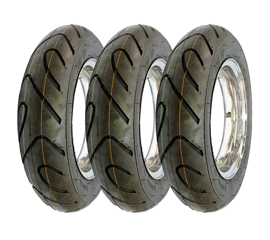 Mitas Sava MC18 350 x 10 Scooter Vespa Lambretta Tyre x3 Bundle
