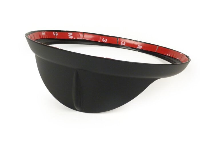 Vespa GT GTL GTS Super 125-300 Moto Nostra Headlight Rim with Visor - Carbon Style
