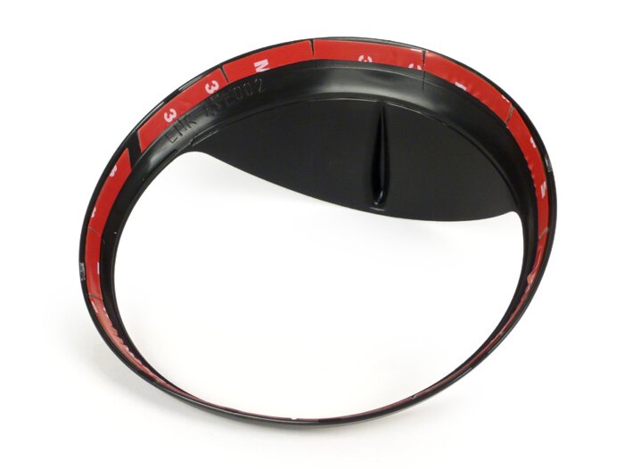 Vespa GT GTL GTS Super 125-300 Moto Nostra Headlight Rim with Visor - Carbon Style