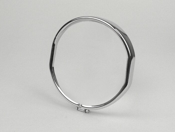 Vespa SS50 50SR SS90 90 Race Prim125 ET3 Super SIEM Chrome Headlight Rim Ø=115/120mm