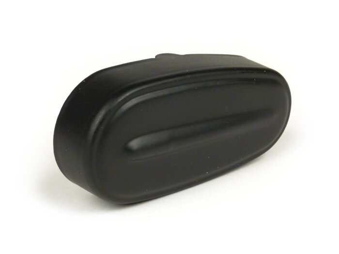 Vespa V50-125 Prim ET3 Fork Link Cover - Black Alloy
