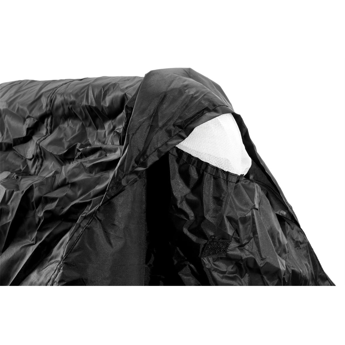 Vespa Lambretta Scooter Royal Alloy Scomadi SIP Outdoor Scooter Cover - Black & Silver