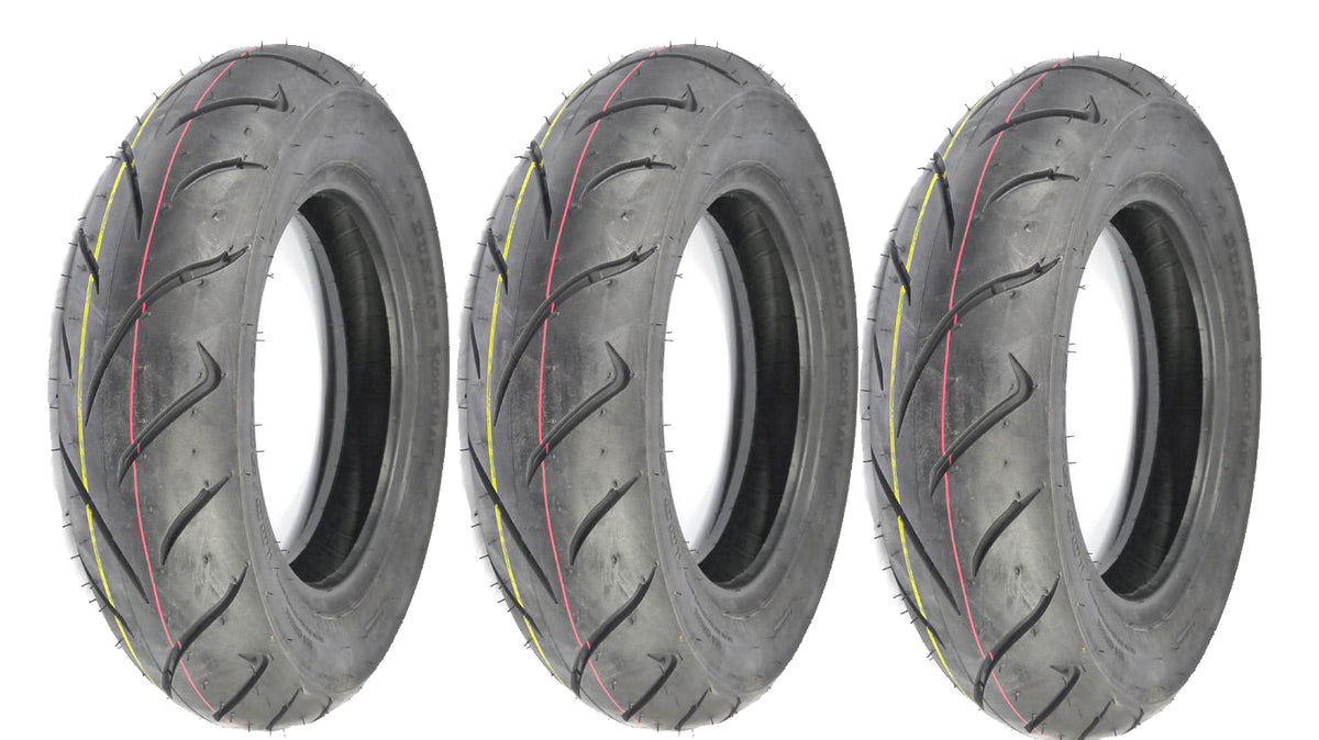Dunlop Scootsmart 350 x 10 Scooter Vespa Lambretta Tyre x3 Bundle 93MPH P Rated