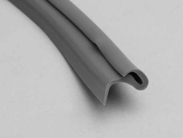 Lambretta S1-3 Li LiS SX TV LD Side Panel Rubber Beading - Grey - Casa Lambretta