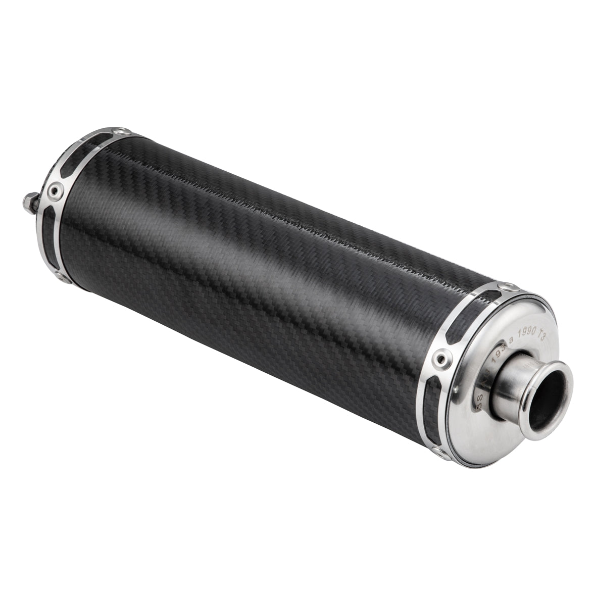 Vespa Lambretta SIP Performance NG/2.0 Exhaust Silencer End Can - Carbon